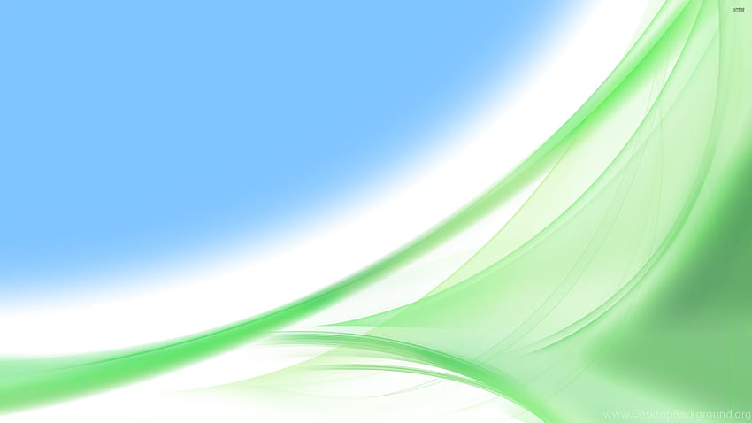 녹색 곡선 추상적인 배경, 파란색 녹색 개요 HD 월페이퍼