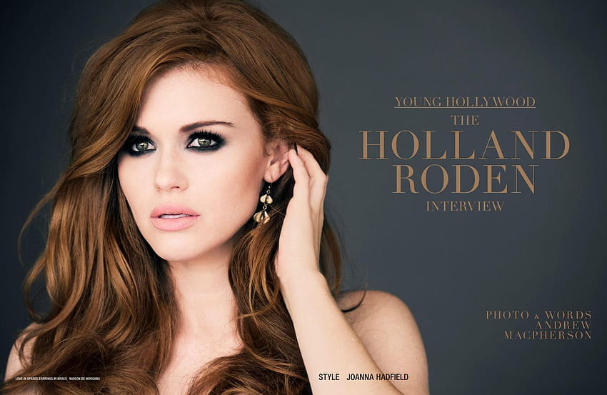 Holland Roden - Aktris Tercantik Di Hollywood 2017 - & Latar Belakang Wallpaper HD