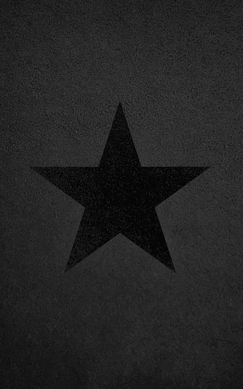 Black Star - Star, Single Star HD phone wallpaper