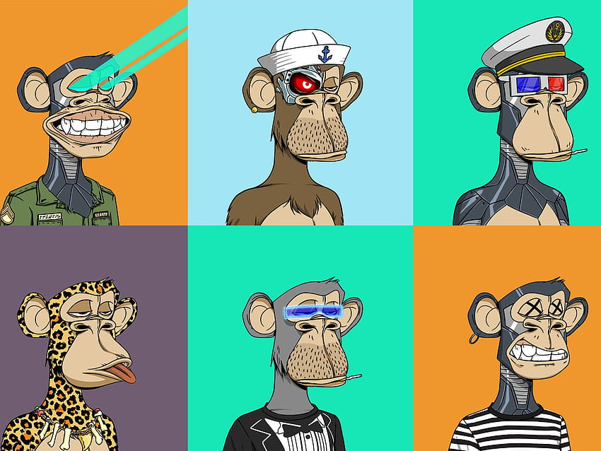 Why Bored Ape Avatars Are Taking Over Twitter. The New Yorker, NFT Monkey HD wallpaper