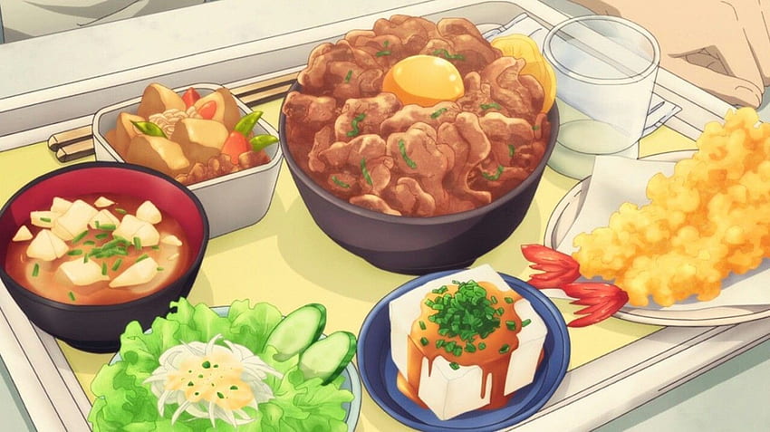 Japanese food anime HD wallpapers | Pxfuel