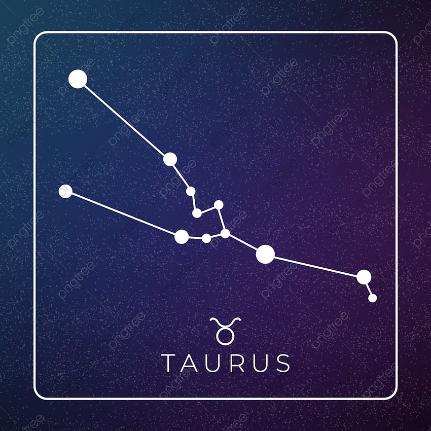 Fond de galaxie Constellation du Taureau, brillance, horoscope, fond dégradé pour Fond d'écran de téléphone HD