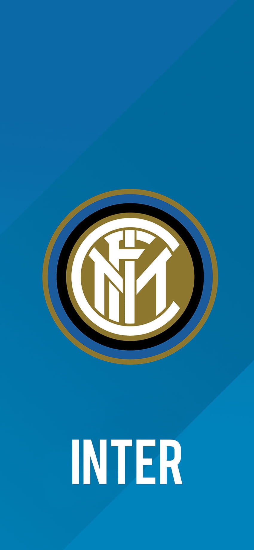Inter Milan Football Club Logo iPhone XS MAX , , Latar belakang, dan wallpaper ponsel HD