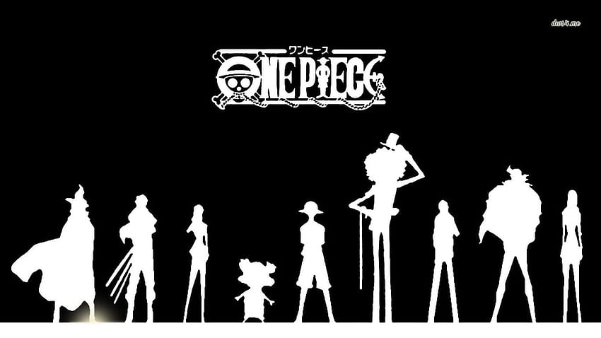 One Piece Group, Luffy Black HD тапет