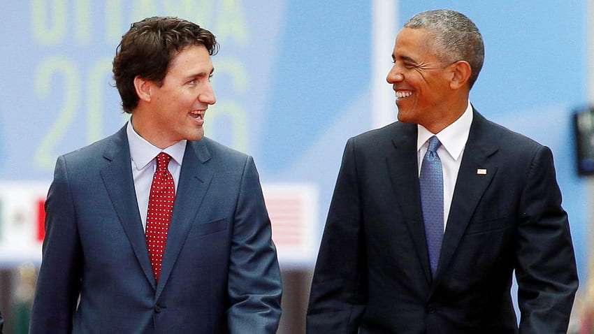 Obama and Trudeau: 5 Bromantic Moments, Justin Trudeau HD wallpaper