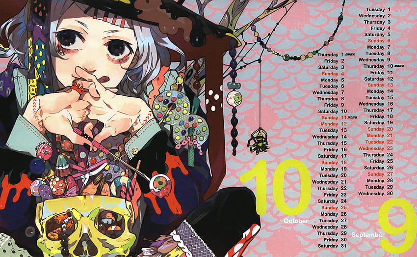 tokyo ghoul 2015 special illustration calendar download