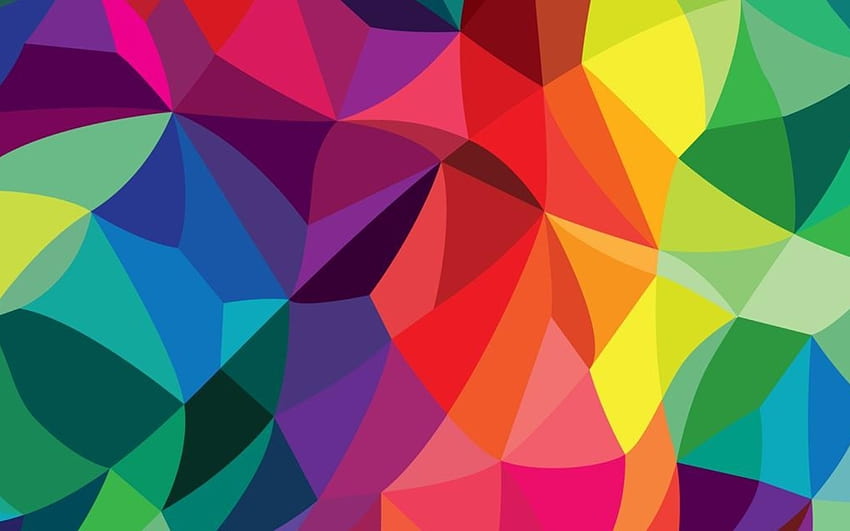 Warna Cerah, warna, vektor, abstrak, cerah Wallpaper HD