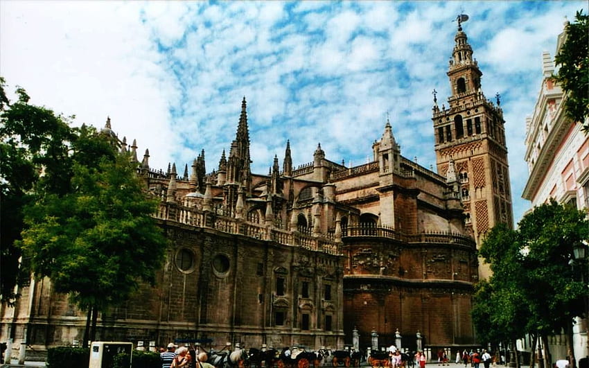 Seville Cathedral HD wallpaper