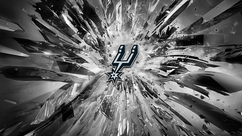 San Antonio Spurs 2018, San Antonio Spurs-Logo HD-Hintergrundbild