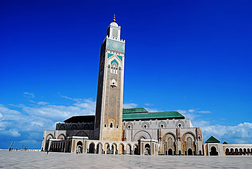 Hassan II Mosque , Religious, HQ Hassan II Mosque . 2019, Casablanca Morocco HD wallpaper