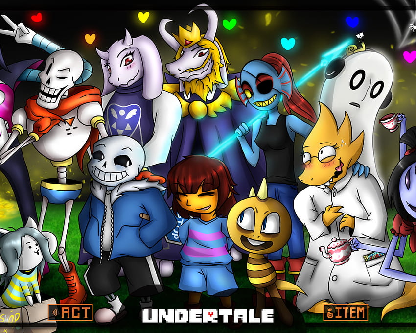 Undertale Oleh Nabuco Untuk Ponsel Tablet Anda Jelajahi Undertale Sans Dan Papyrus