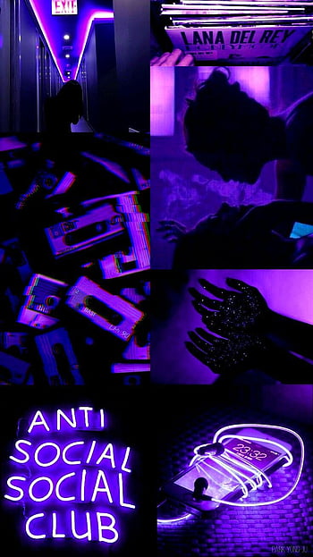 Pilottumblr. Neon , Dark purple aesthetic, Emo HD phone wallpaper ...