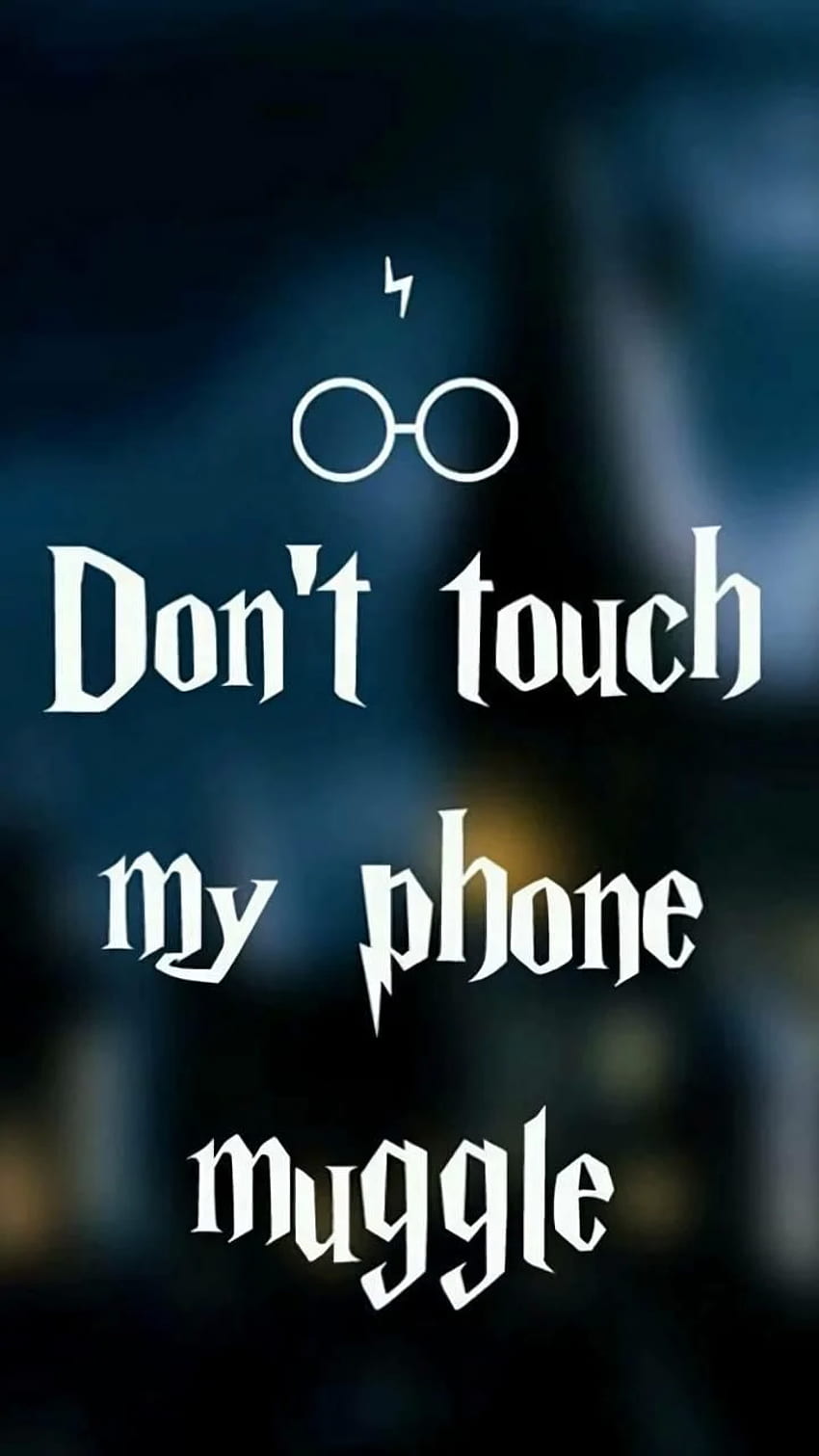 Harry potter panosundaki Pin, Don't Touch My Muggle! HD phone wallpaper |  Pxfuel