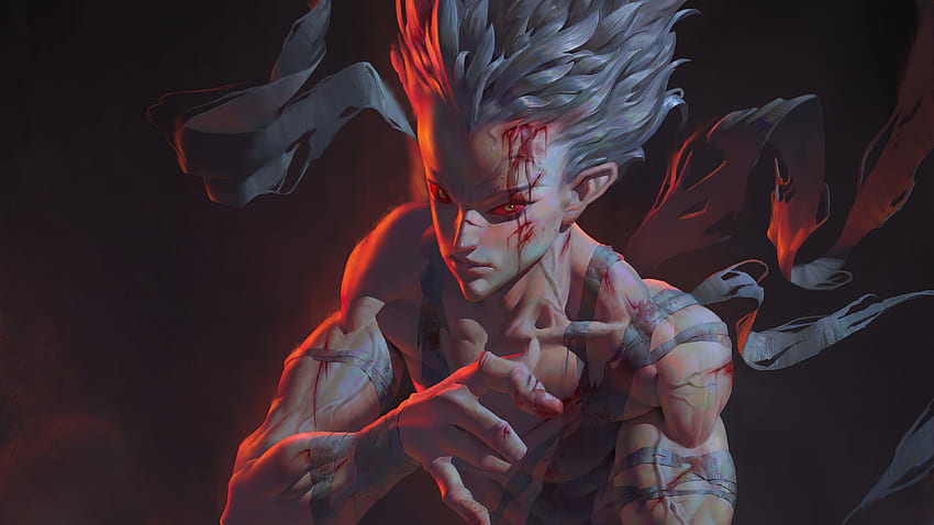 Cosmic Garou fanart by me. : r/OnePunchMan