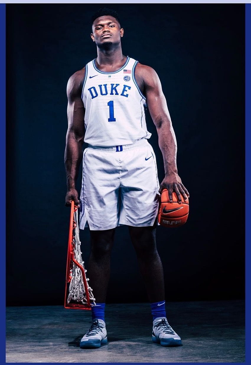 Zion Williamson. Duke Basketball - Zion Williamson. Nba HD phone wallpaper