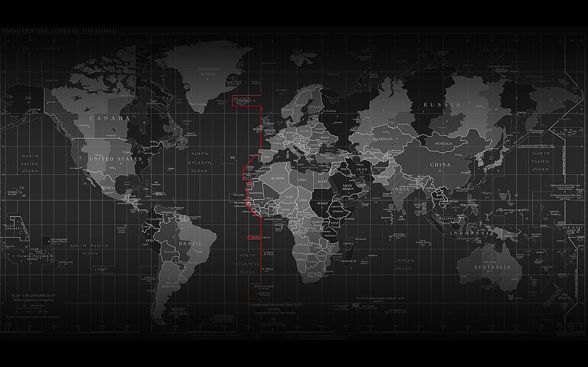 Wojskowa mapa świata. Weltkarte, Karten tapete, World Atlas Tapeta HD