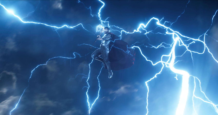 Lightning Thor, Yellow Lightning HD wallpaper