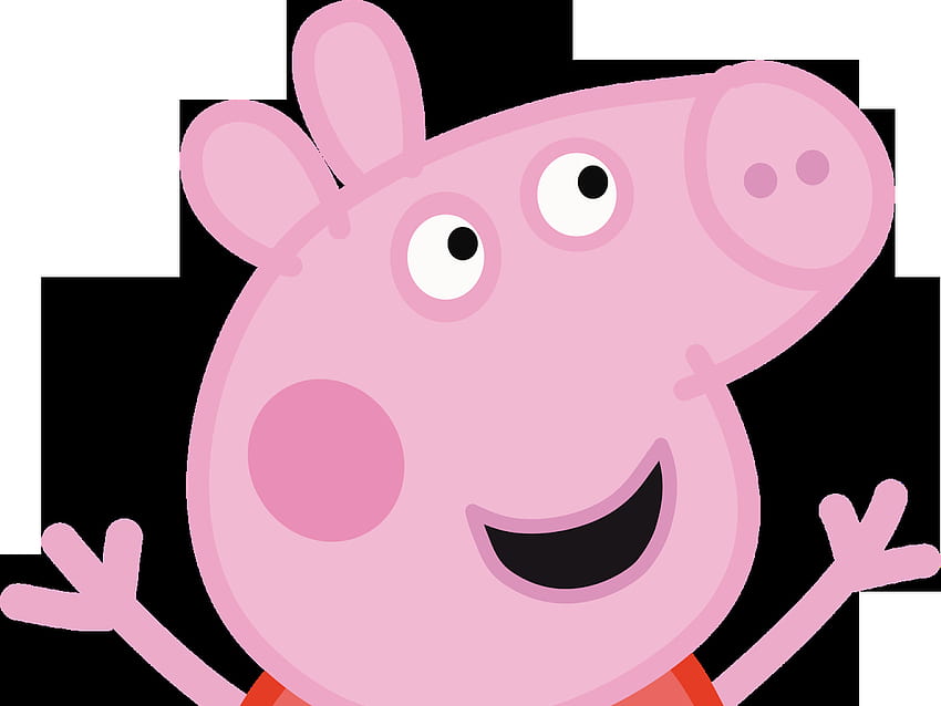 Peppa Pig Png, twarz świni Tapeta HD