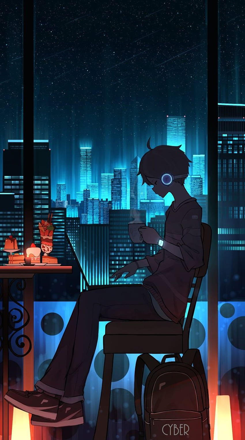 Anime di Anime. Anime keren , Desain karakter anime, Pemandangan anime, Galaxy Anime Boy wallpaper ponsel HD