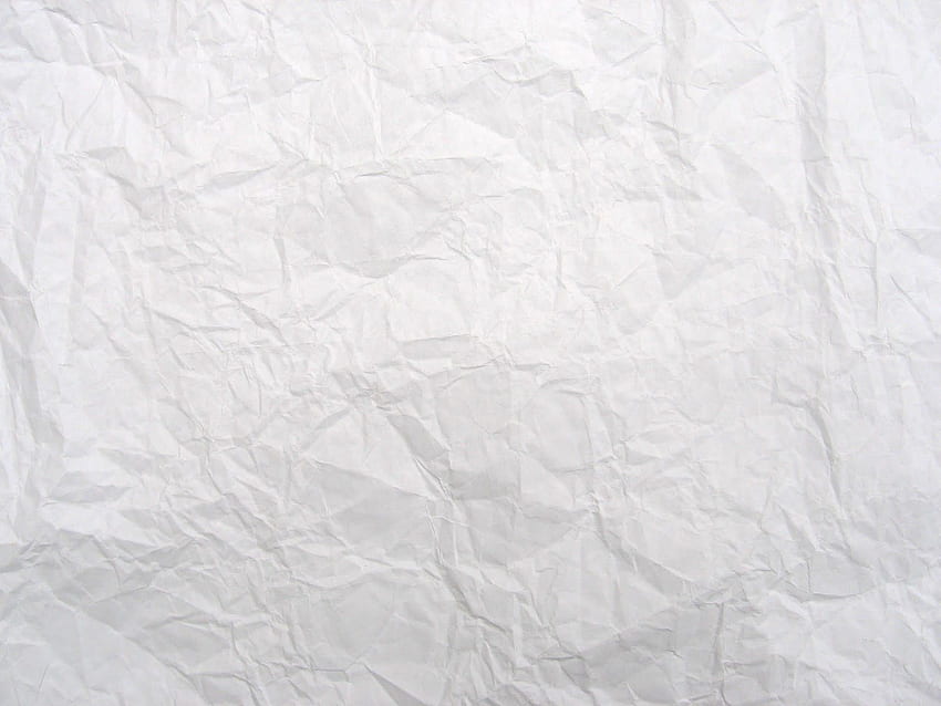: Crumpled White Paper Texture HD wallpaper