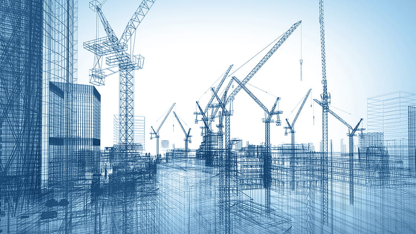 Negócios da Construção - Futuro da Construção - -, Trabalhos de Construção papel de parede HD