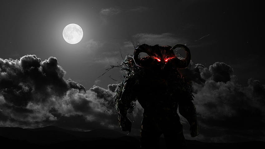 Horror Scary Creepy Dark Satanic (Halaman 7), Seni Menyeramkan Wallpaper HD