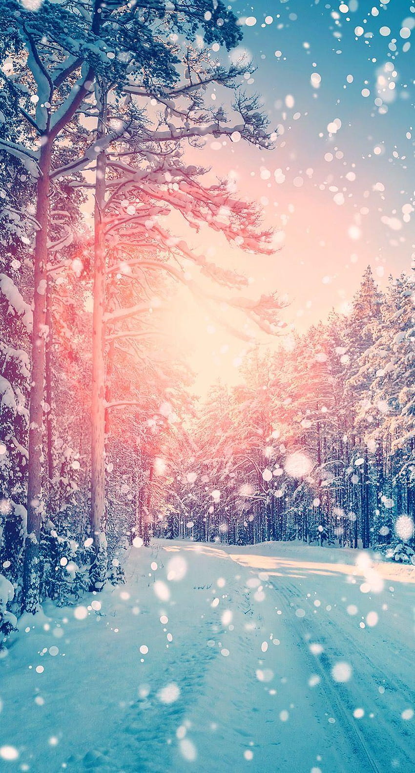 Cute Aesthetic Winter, Pretty Winter HD phone wallpaper