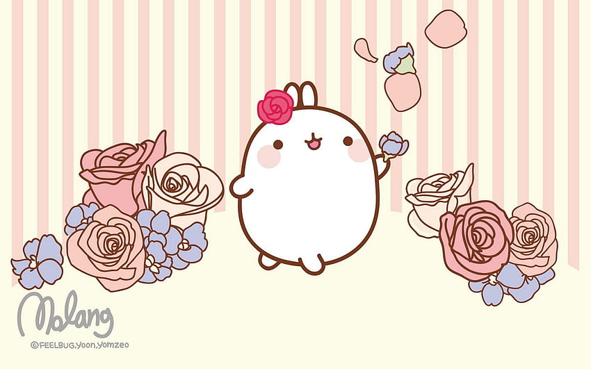 Dianaliz Rodríguez on Molang, Senpais & Other Cute Things, Cute Japanese Character HD wallpaper