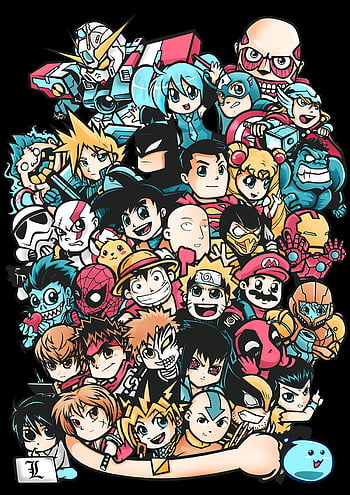 Wallpaper goku da akatsuki  Desenhos de anime, Personagens de anime, Anime