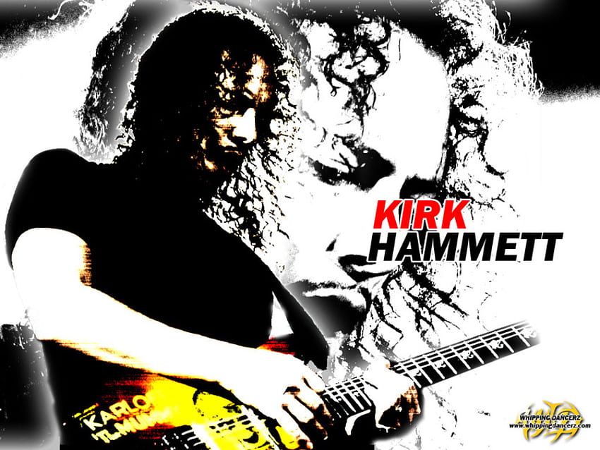 KIRK HAMMETT, muzyk, metallica, metal, gitarzysta, rock Tapeta HD