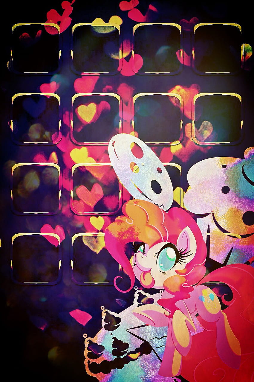 An iPhone background for some. my little pony. Pinkie pie, MLP HD phone wallpaper