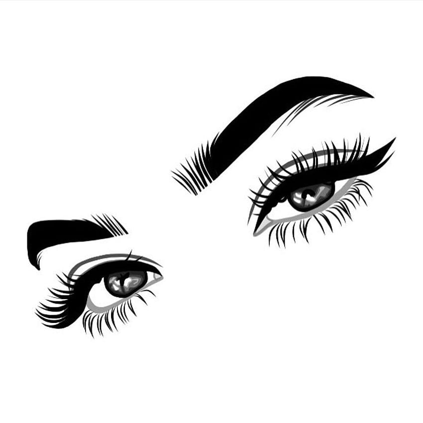 Lashes for days!!. Garage beauty salon. Eye sketch, Eye, Eyelash HD phone wallpaper