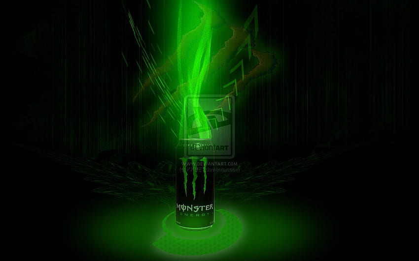 Drinker Holic: monster energy drink HD wallpaper