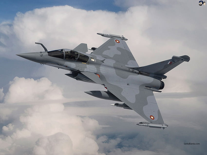 Avião de combate Dassault Rafale papel de parede HD