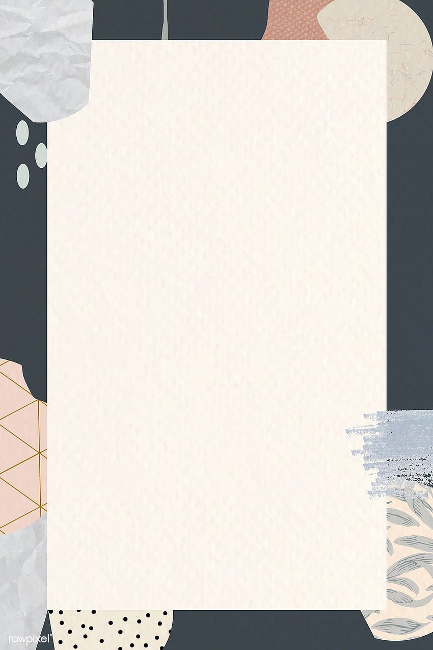 premium vector of Terrazzo frame on beige background vector. Powerpoint background design, Flower background , Abstract iphone, Portfolio HD phone wallpaper