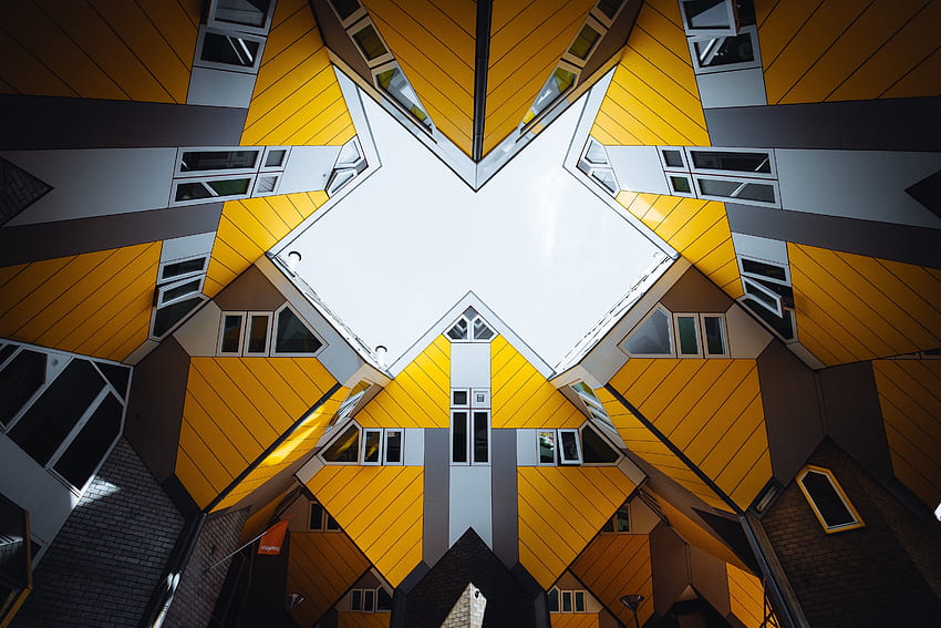 Gebäude, Architektur, gelb HD-Hintergrundbild