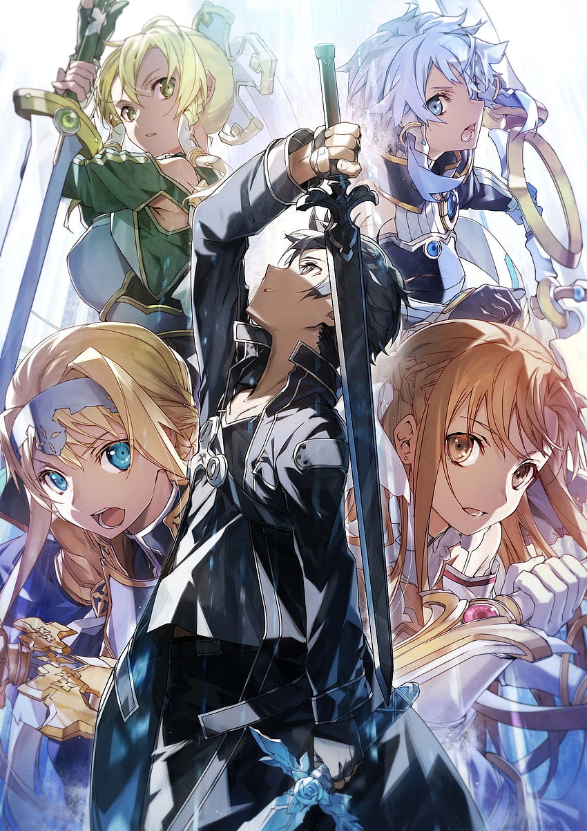 Sword Art Online: Alicization -War Of Underworld- Anime Board, SAO Alicization Tapeta na telefon HD
