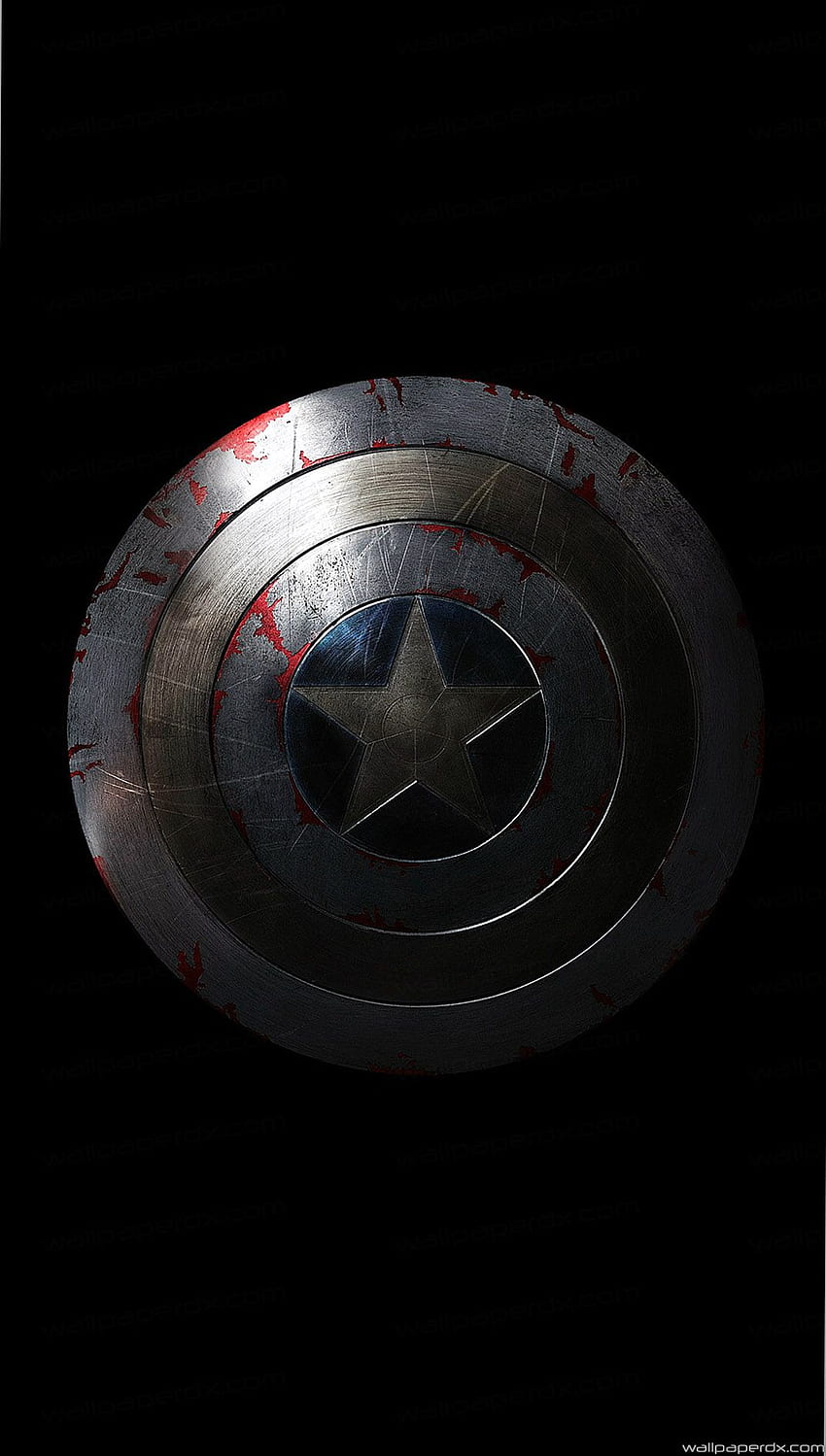 캡틴 아메리카 어벤져스 히어로 쉴드 스몰 다크 아이폰 6 아이폰 6 HD 전화 배경 화면