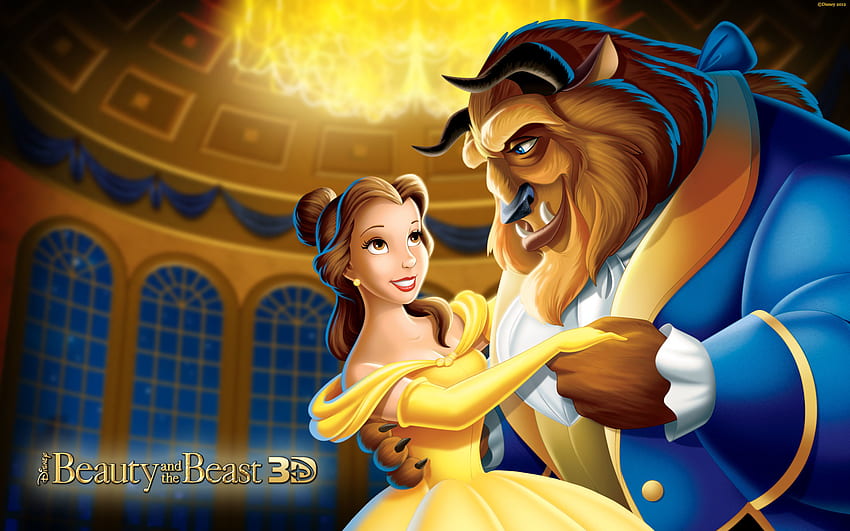 Putri Disney Belle Dan Binatang Wallpaper HD