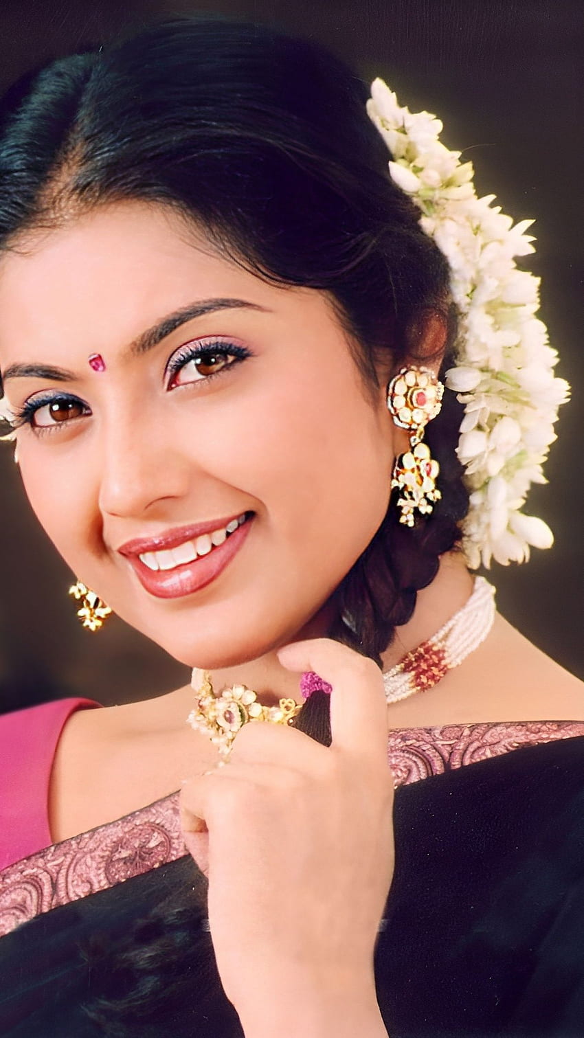 Meena, tamil actress HD phone wallpaper