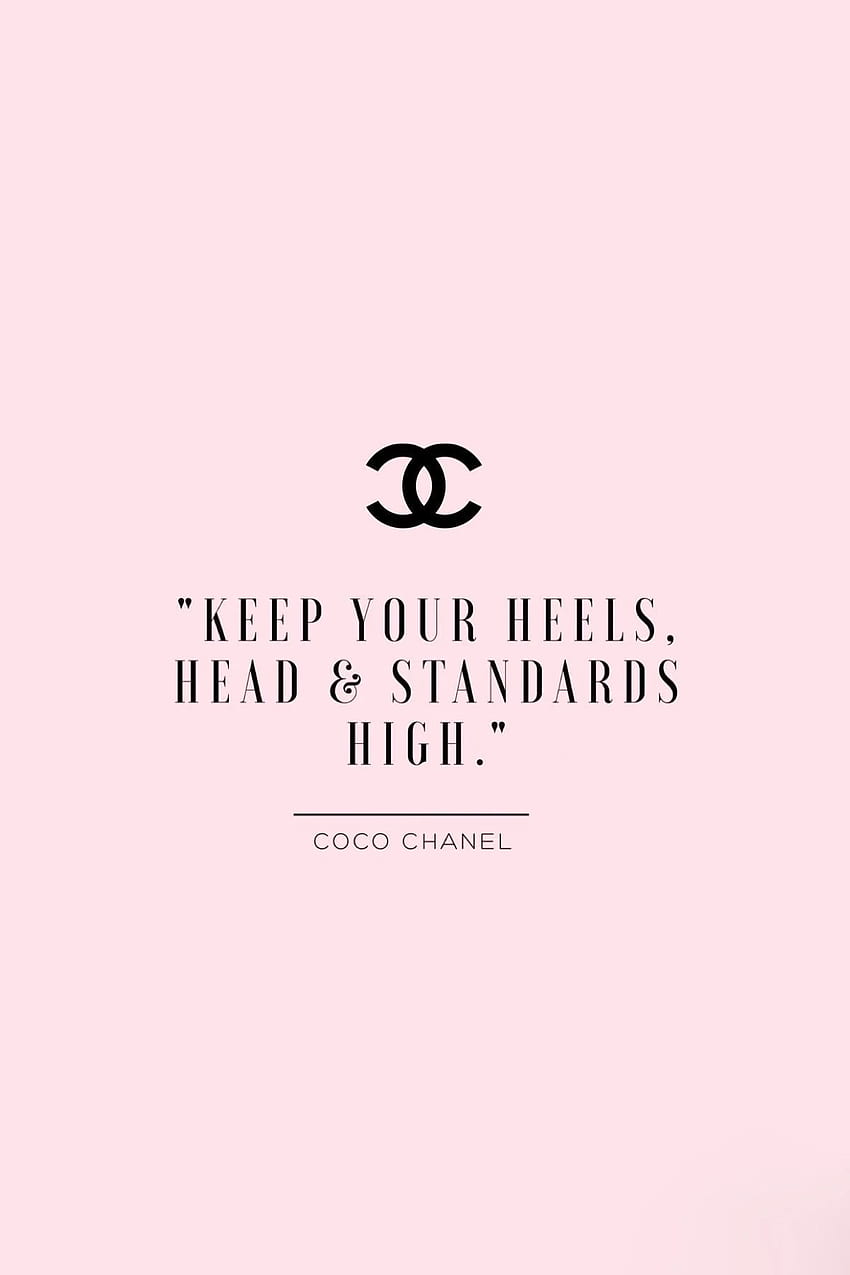 Karen Allen über Chanel Pink. Chanel-Zitate, Zitate zu, Pink Coco Chanel HD-Handy-Hintergrundbild