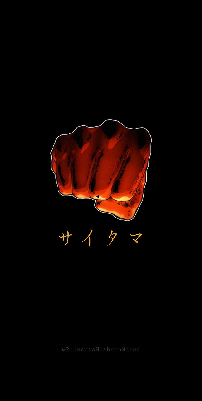 Saitama. One punch man .cl, One Punch Man Fist Tapeta na telefon HD