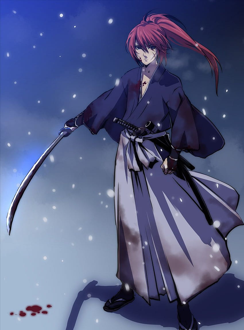 Himura Kenshin - Tablero de anime Rurouni Kenshin, Kenshin Himura Battousai fondo de pantalla del teléfono