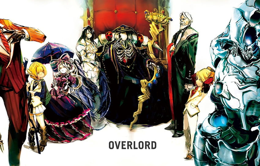 Overlord, Albedo, Beautiful Sea Flower, Shalltear Blood Fall, Demiurge ...