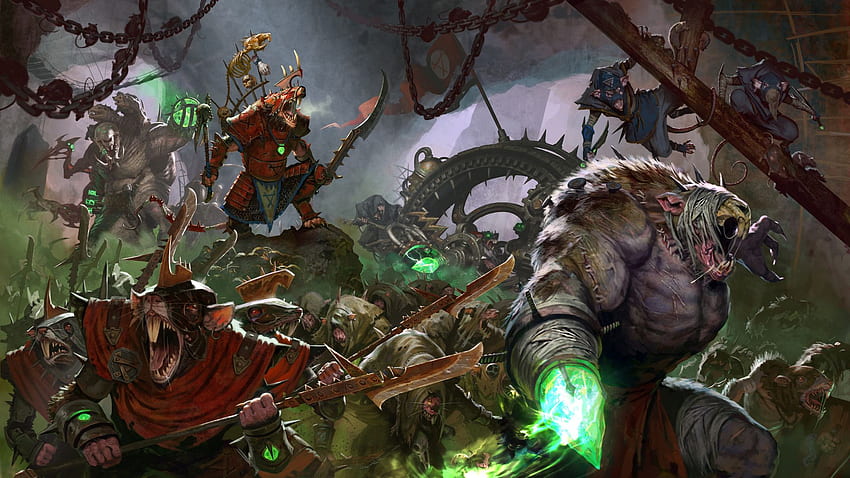 Skaven, Total War - Total War Warhammer 2 Skaven, Hoplite HD-Hintergrundbild