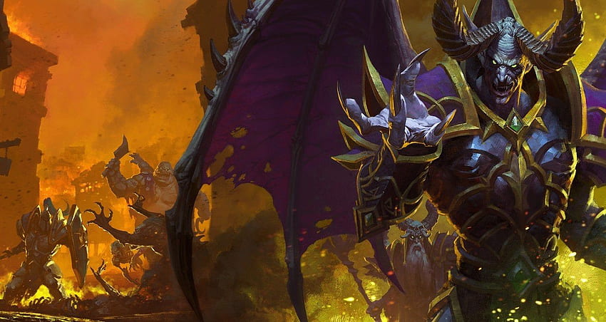New Warcraft III: Reforged - Mal'ganis, Warcraft 3 HD wallpaper