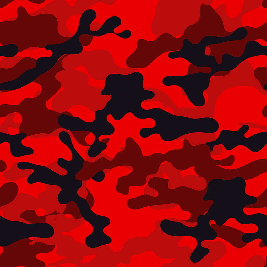 Red Camo Wallpaper