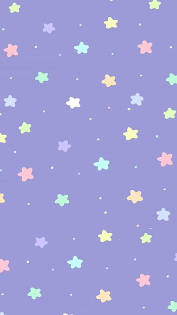 Pastel Purple Stars, Purple Pastel Kawaii HD phone wallpaper | Pxfuel
