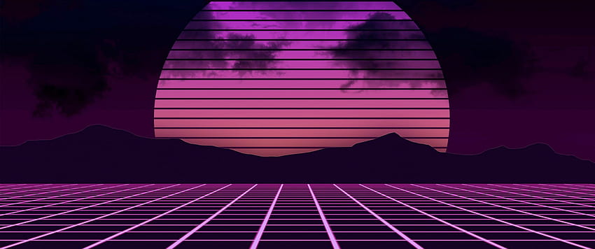 Retro 80er, Retro-Ästhetik HD-Hintergrundbild