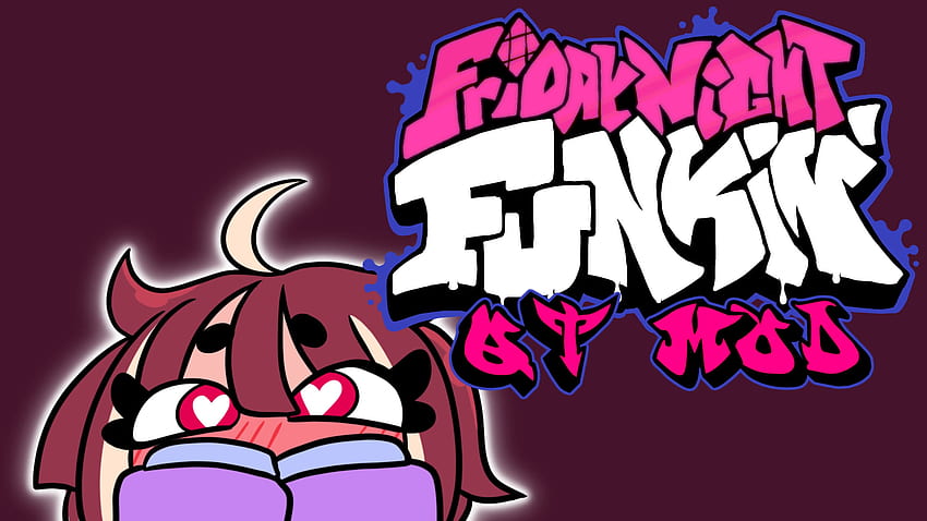 Friday Night Funkin QT Mod, Fnf Mods HD тапет